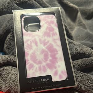CASELY BOLD Pink Tie-Dye iPhone Case